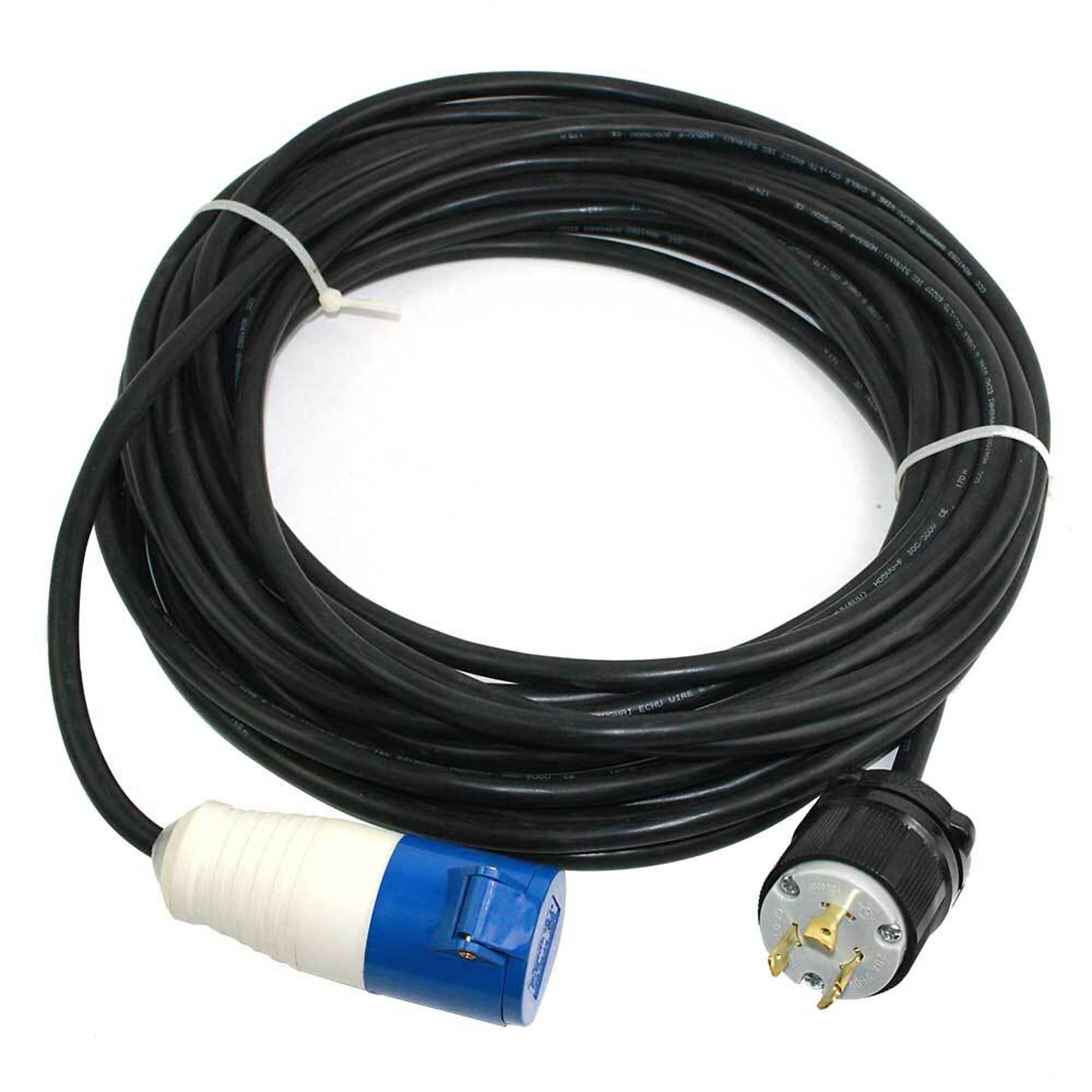 Total Polishing Systems TPSX1PWRCORD 12 AWG 50ft Power Cord for TPSX1 Floor Polishing Machine